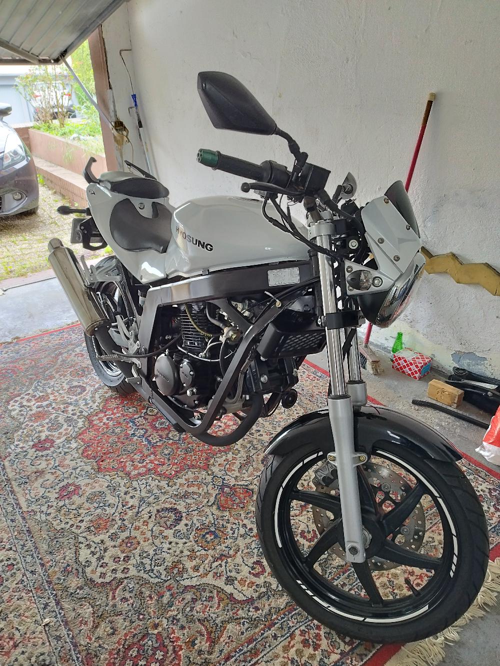 Motorrad verkaufen Hyosung Naked 125 Ankauf